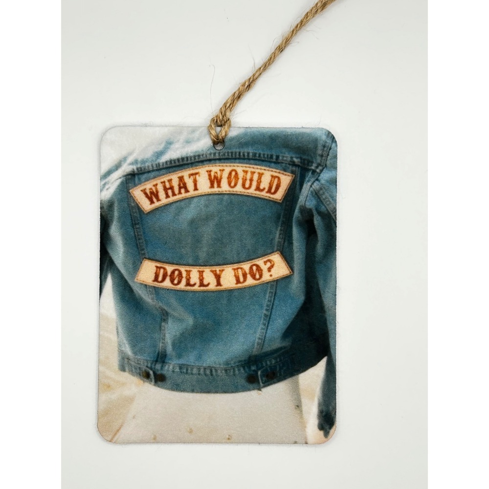 What Would Dolly Do? Felt Car Freshie Bahama Breeze Scent Air Freshener Set